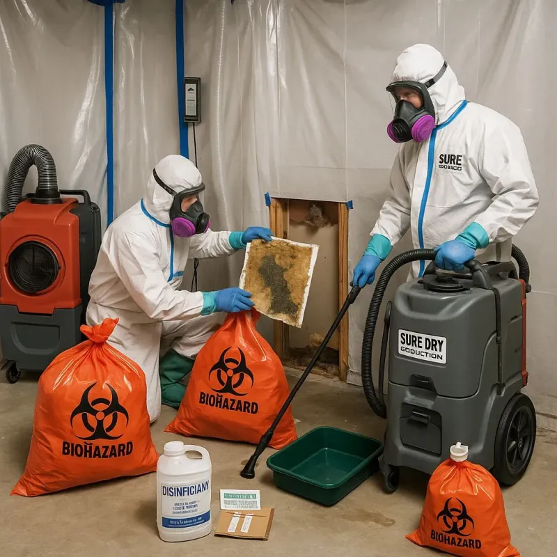 Contaminated Water Handling Protocols process in Brinkley, AR