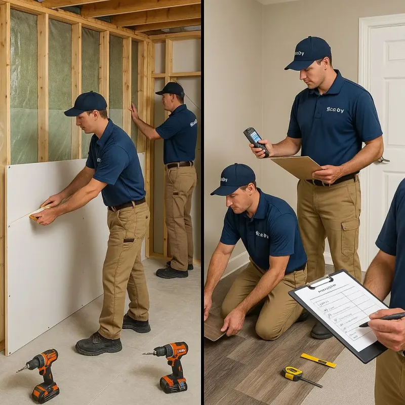 Repairs and Reconstruction process in Brinkley, AR