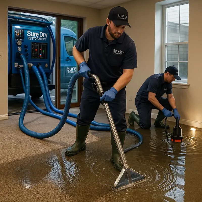 Water Extraction and Removal process in Brinkley, AR
